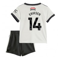 Manchester United Christian Eriksen #14 3rd trikot Kinder 2024-25 Kurzarm (+ Kurze Hosen)